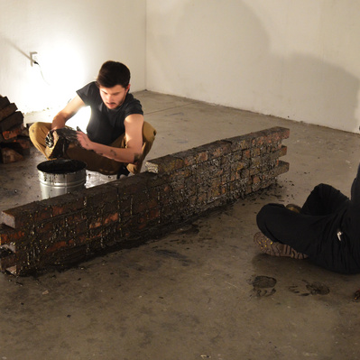 Bricks, Palm Oil, Gunpowder, and Lemon (2020) performance by Luis Vasquez La Roche 