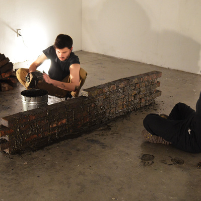 Bricks, Palm Oil, Gunpowder, and Lemon (2020) performance by Luis Vasquez La Roche 
