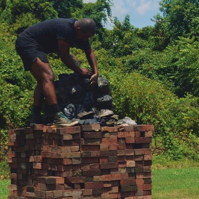 The Impossibility. Virginia, US (2020) performance by Luis Vasquez La Roche. Richmond, Virginia