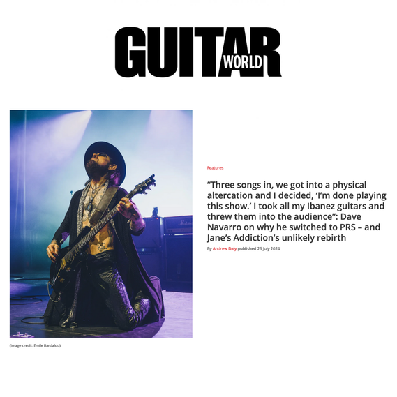 Dave Navarro Guitar World Emilie Bardalou music photographer
