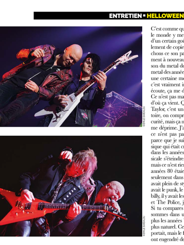 Radio Metal Helloween Emilie Bardalou music photographer
