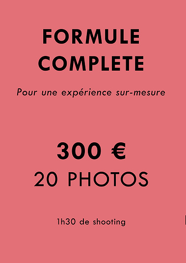 Présentation de la formule Complète séance photo en couple : séance photo de 1h30 , 20 photos retouchées, 300 € – Ines Pochelu, photographe à Toulouse
