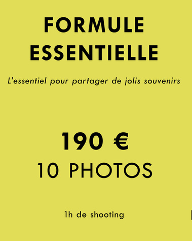 Présentation de la formule essentielle pour une séance photo en famille - Photographe Toulouse