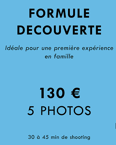 Présentation de la formule découverte pour une séance photo en famille - Photographe Toulouse