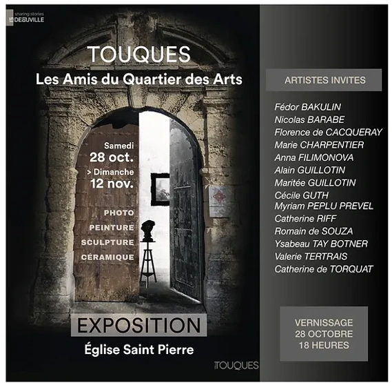 Exhibition photos Fedor Bakulin France Touques. Exposition photos Fedor Bakulin France Touques. Les Amies Quartier des Arts
