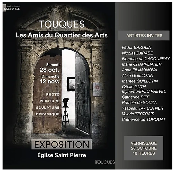 Exhibition photos Fedor Bakulin France Touques. Exposition photos Fedor Bakulin France Touques. Les Amies Quartier des Arts