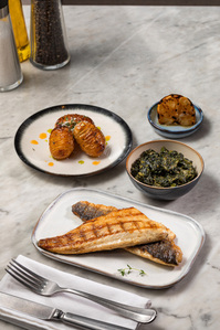 Grilled Sea Bass Fillet