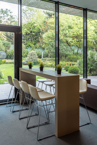 lounge interior with a garden view