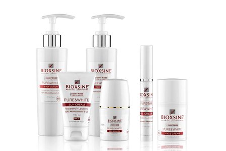 cosmetic product bottles