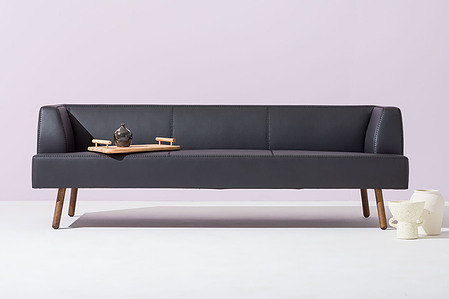 leather sofa
