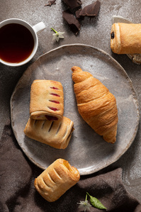 kruvasan yemek fotoğrafçısı