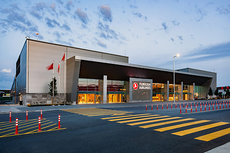 istanbul airport turkish airlines building