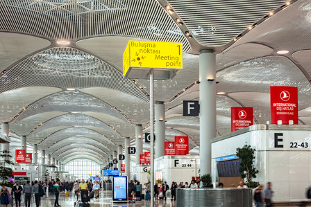 istanbul airport interior