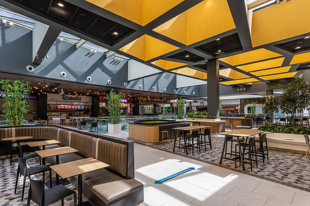 ​marmara forum shopping center interior food court