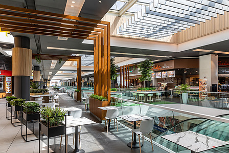 ​marmara forum shopping center interior food court