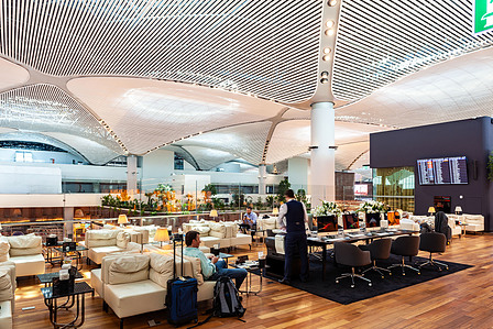 istanbul airport turkish airlines lounge 