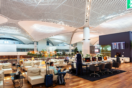 istanbul airport turkish airlines lounge 