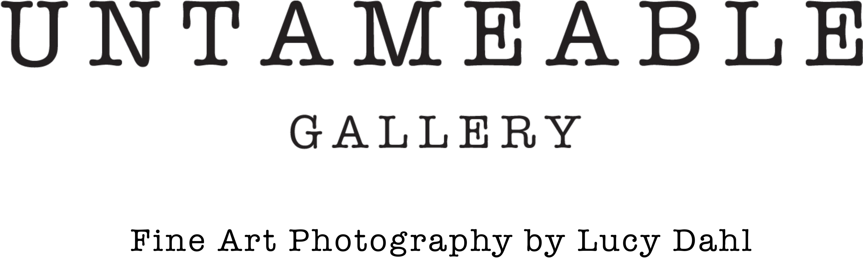 Untameable Gallery Fine Art Photography by Lucy Dahl