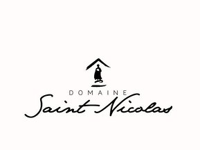 Domaine St Nicolas / Maison Michon. Identité de marque globale : logo, packaging, site web vitrine, carnet, papeterie. Atelier Blanc papier.