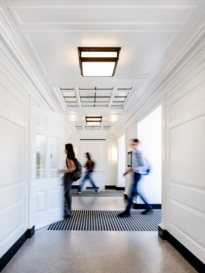 Finished architectural Photos of UVA Shannon Library for SKANSKA, the contractor.