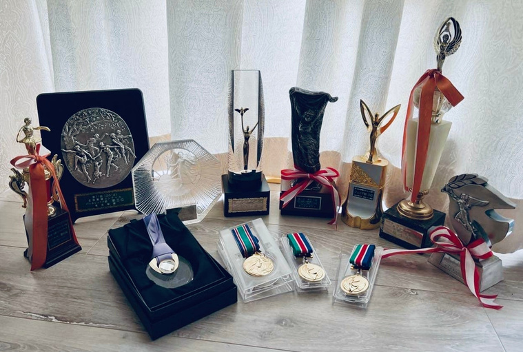Hina Medal collection