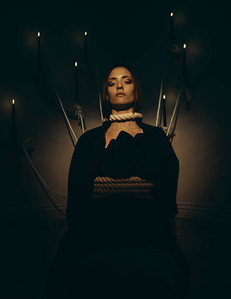 storytelling photography, shibari black candle magic, high fashion campaign, surreal photography, dream photography, los angeles portrait photographer, fantasy, stylized headshots, zandervision zander fieschko sony alpha
