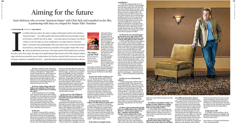 Chicago Tribune, Lido Vizzutti, Editorial, Portrait, Helena, Montana, Author, Photograph, Scott McEwan