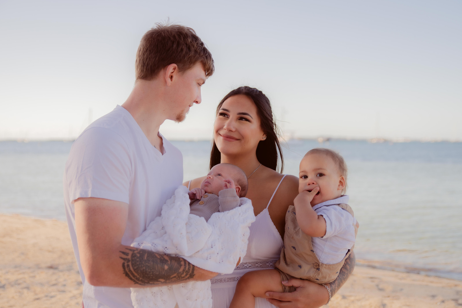 young family portrait