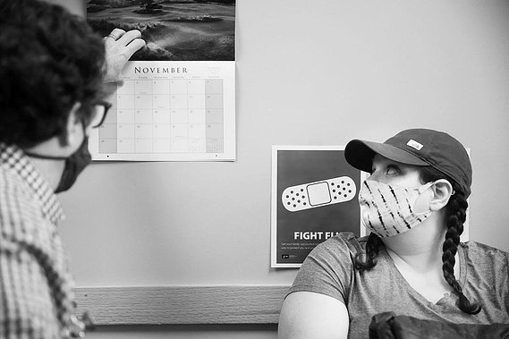 For the majority of her pregnancy, Jalissa was able to attend prenatal appointments and checkups in Buffalo rather than in Billings. By late October, she was alternating between the two hospitals and her Buffalo doctor.