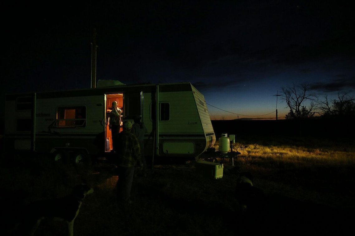 In order to avoid the growing summer heat that rises with the sun, days start early for the Curuchets. With parents waking up and getting horses ready around 3:30 a.m. and kids waking up around 4, the day begins in near darkness.