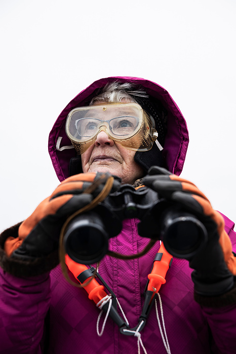 Seura: Saimaan rannalla, Puumalassa asuva norppabongari Marjatta Hämäläinen. Marjatta kiertämässä norppabongaus-paikkojaan.