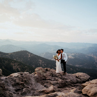 Mountain wedding portrait photographed with the Sony a7III for a real-world Sony a7III review sample gallery by wedding photographer Nick Sparks.