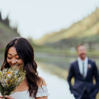 Bride portrait photographed with the Sony a7III showing portrait image quality and background separation for a real-world Sony a7III review.