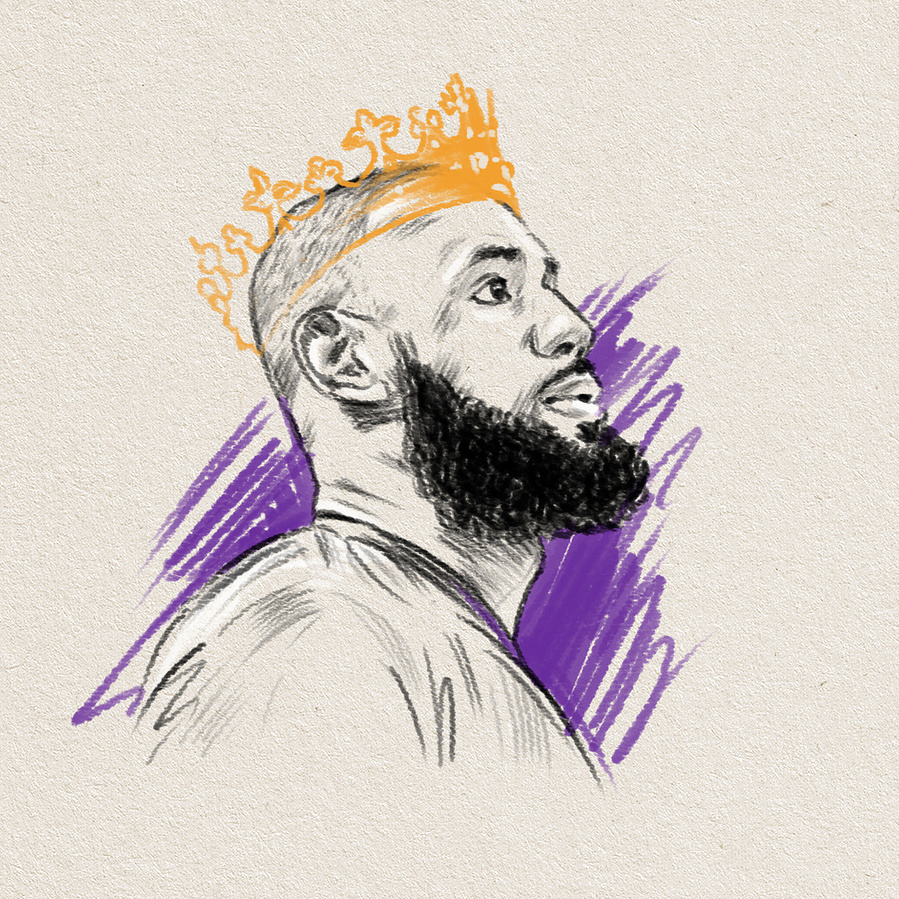 iveta karpathyova garcia animation animator studio illustration illustrator artist rotoscope rotoscoping espn gif lakers basketball nba bball hand drawn lebron james