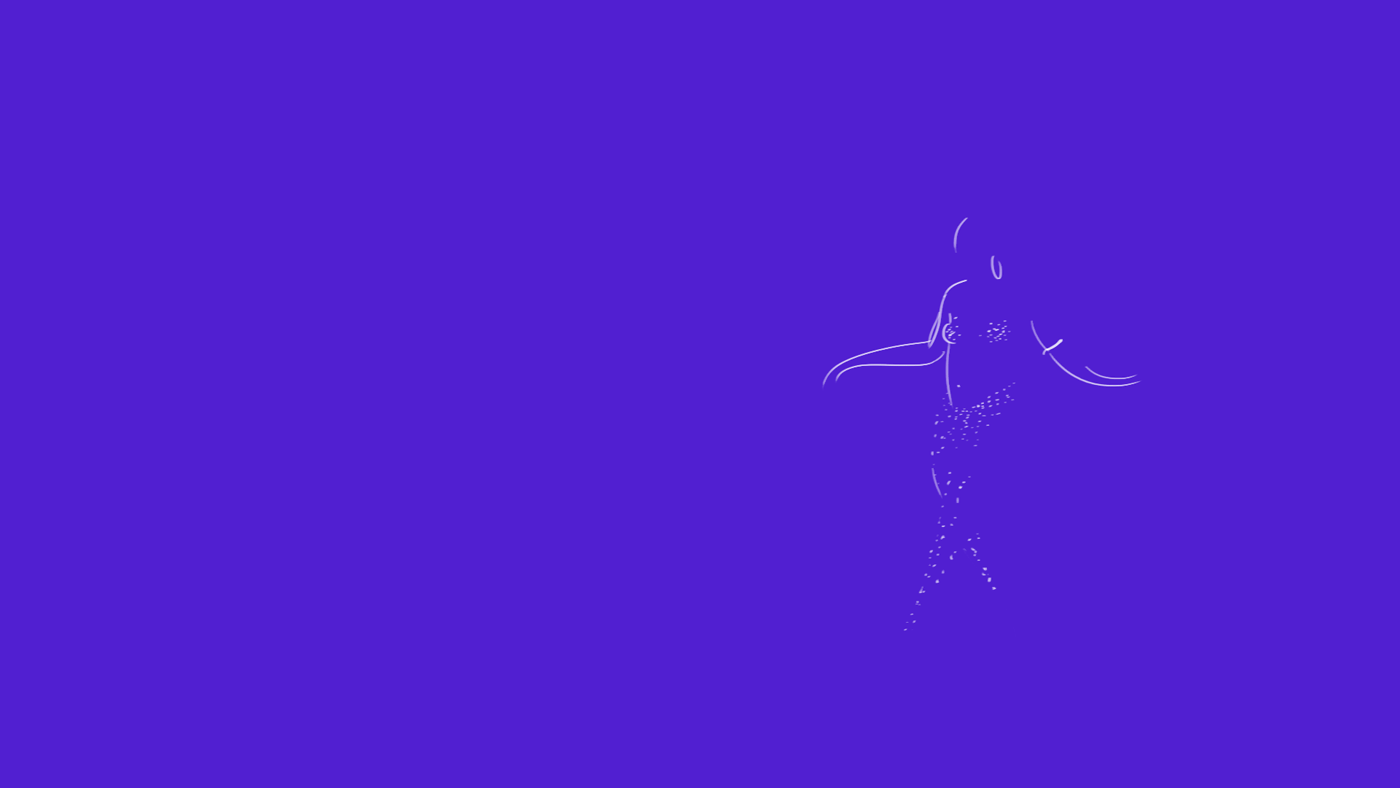 iveta karpathyova garcia studio illustration animator animation 2d rotoscope rotoscoping hand drawn dance dancer morph universe motion gif gaea rotojam