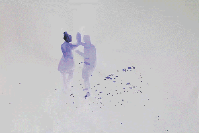 iveta karpathyova garcia illustration animation animator rotoscoping rotoscope pencil hand drawn frame by frame 2d dance bachata ataca y alemana film watercolor watercolour studio