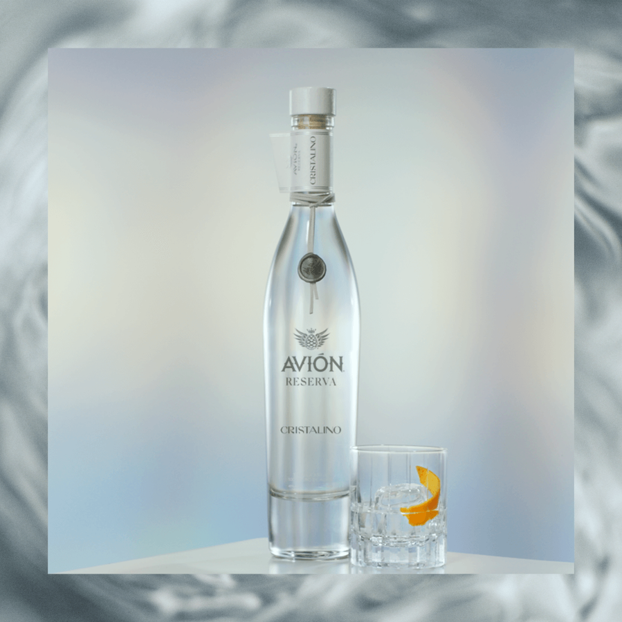 Avion Tequila campaign motion video tabletop production by director Timothy Hogan in studio, Los Angeles