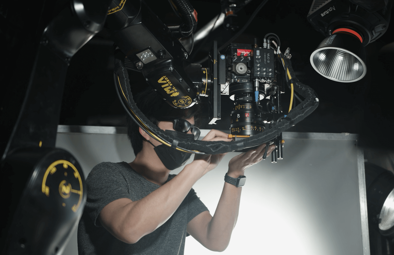 Avion Tequila campaign motion video tabletop production by director Timothy Hogan in studio, Los Angeles