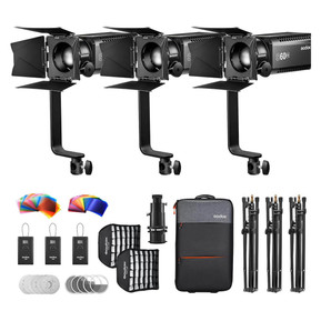 Director and photographer Timothy Hogan uses the Godox S60 Bi-Color LED spotlight for focused, tunable white light control, ideal for fine-tuned highlights and realistic lighting in commercial and beauty product photography.

