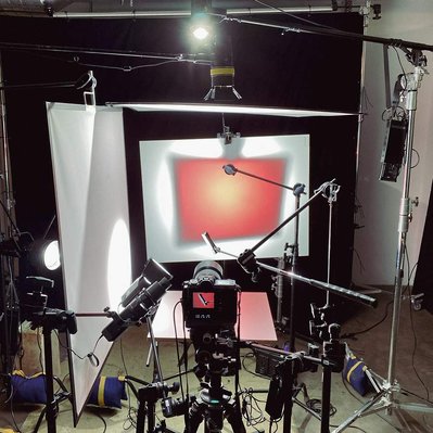 Behind the scenes of an advertising campaign
