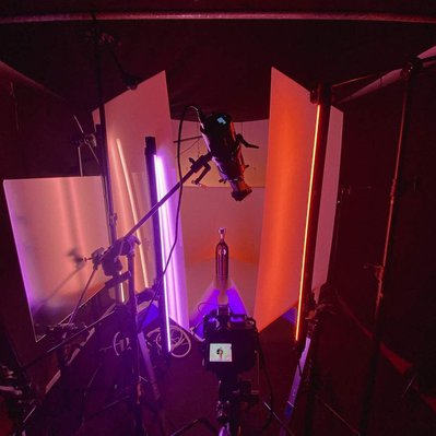 Behind the scenes