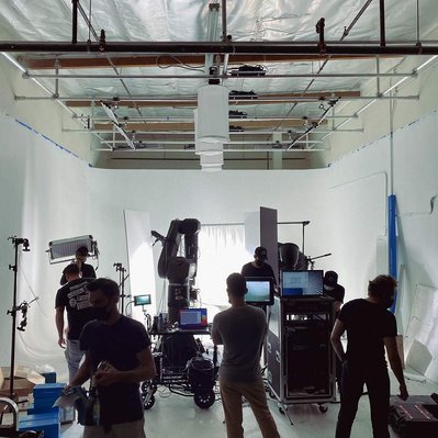 Behind the scenes of an advertising campaign
