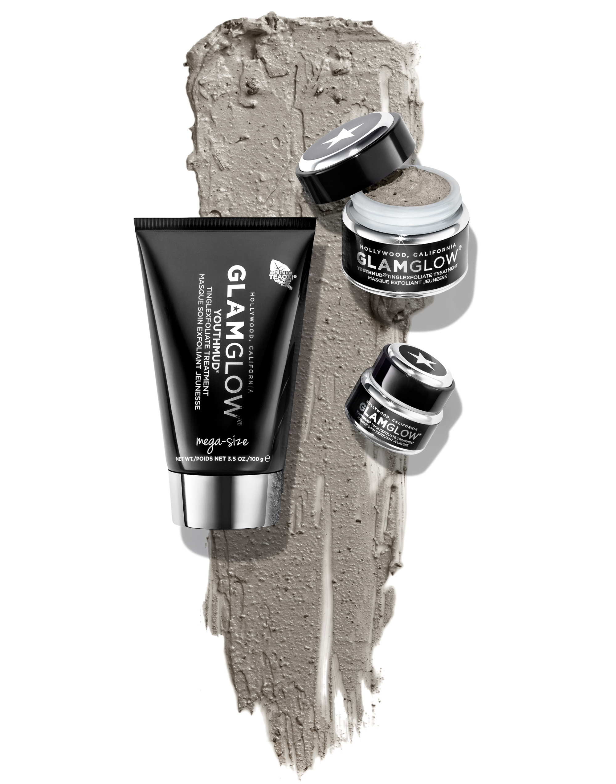 Glamglow Megamud cosmetics and beauty photography by still life photographer, commercial photographer, product photographer & advertising photographer Timothy Hogan in Los Angeles