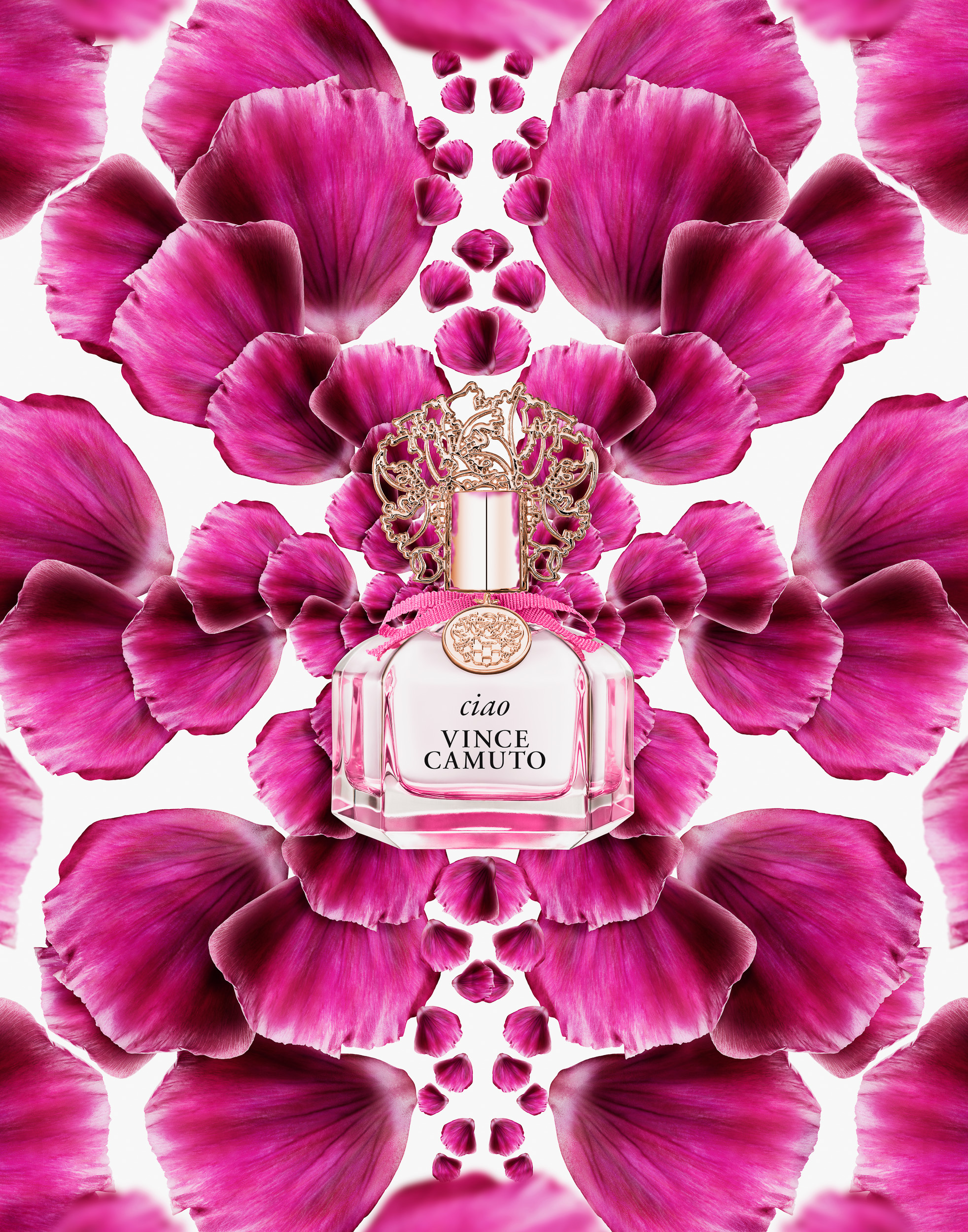 Vince Camuto Women Perfume & Fragrance photography by commercial, product & advertising photographer Timothy Hogan in the Los Angeles Studio