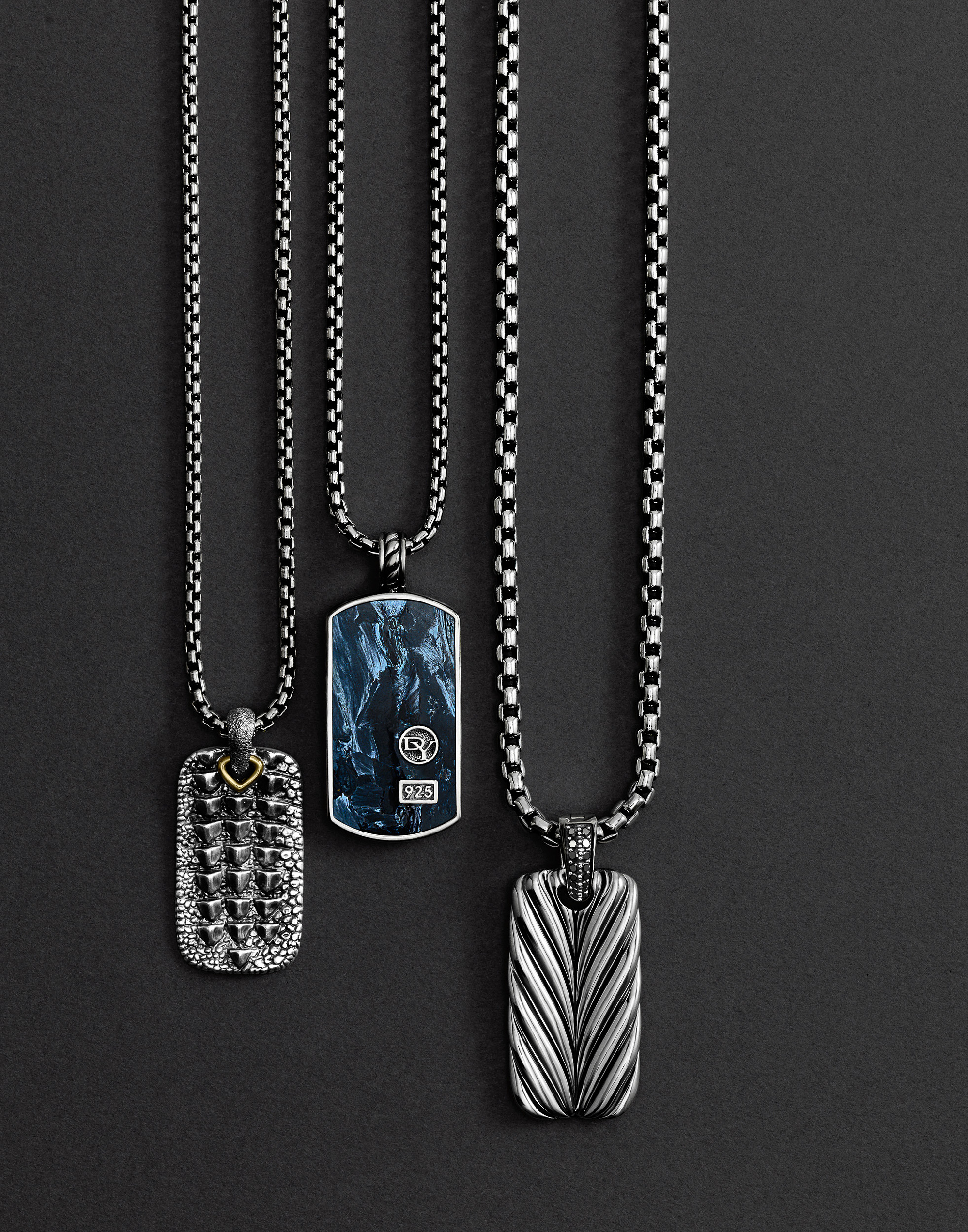 David Yurman  jewelry photography by commercial product & advertising jewelry photographer Timothy Hogan in Los Angeles - still life photographer