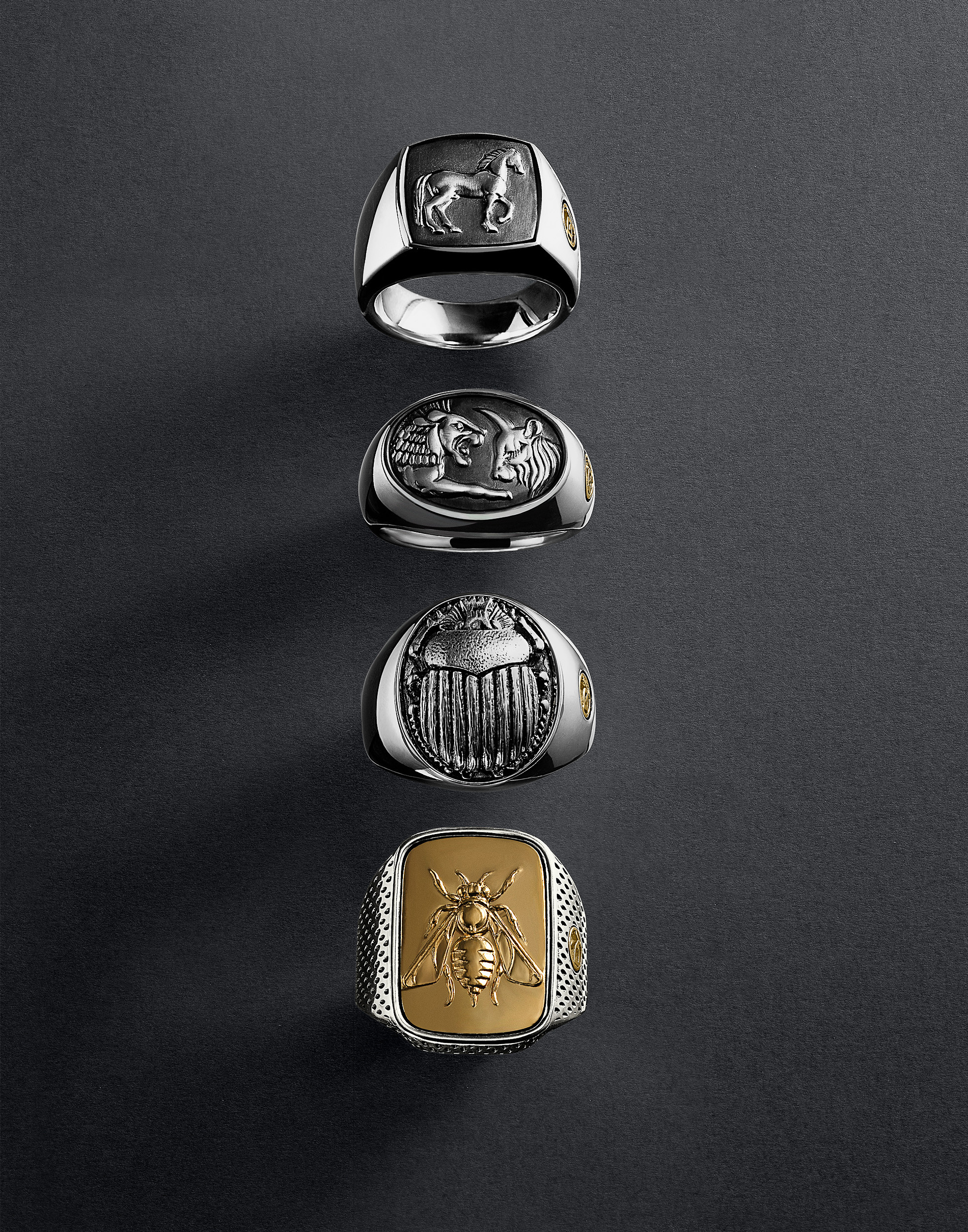 David Yurman  jewelry photography by commercial product & advertising jewelry photographer Timothy Hogan in Los Angeles - still life photographer