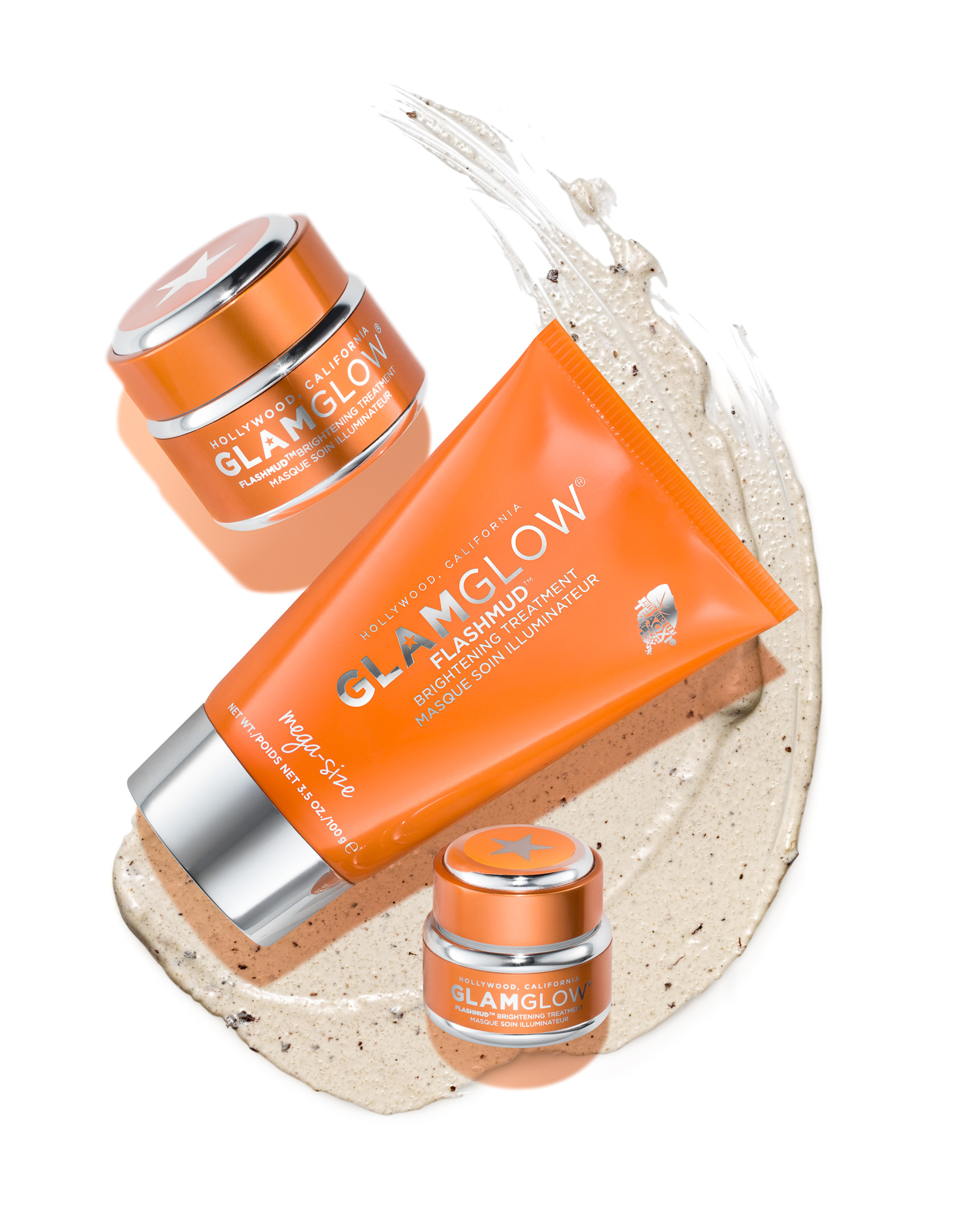 Glamglow Megamud cosmetics and beauty photography by still life photographer, commercial photographer, product photographer & advertising photographer Timothy Hogan in Los Angeles