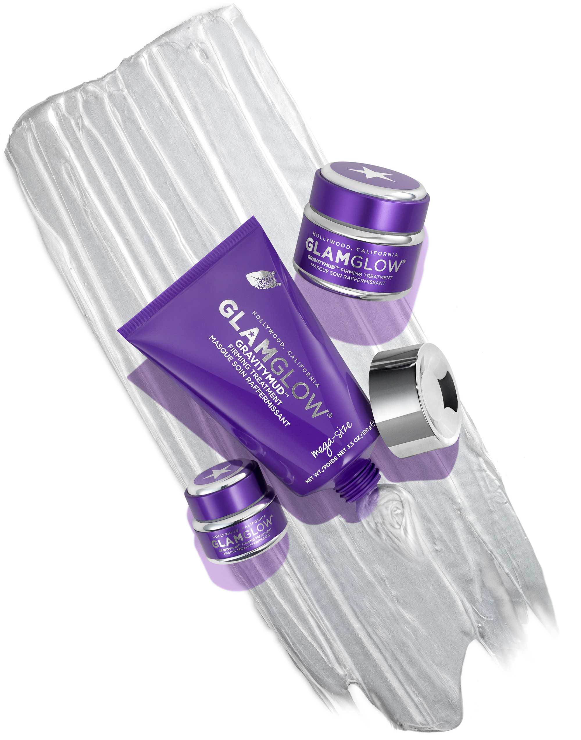 Glamglow Megamud cosmetics and beauty photography by still life photographer, commercial photographer, product photographer & advertising photographer Timothy Hogan in Los Angeles