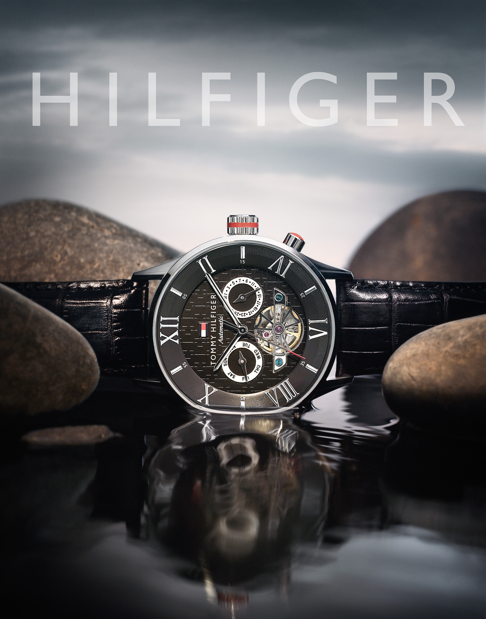 Tommy Hilfiger  Watches and timepieces by commercial product & advertising photographer Timothy Hogan in Los Angeles