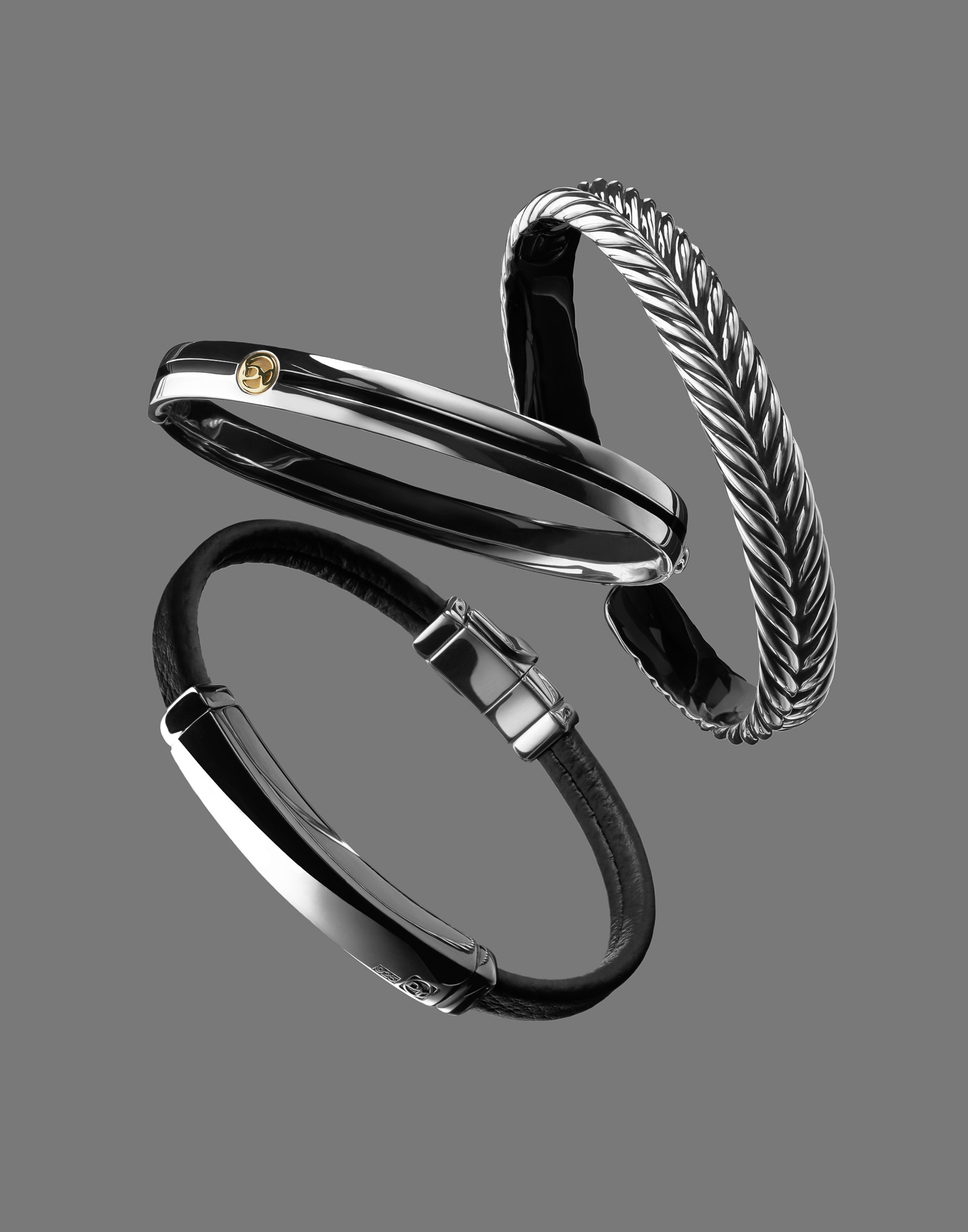 David Yurman Jewelry photography by commercial product & advertising photographer Timothy Hogan in the Los Angeles studio